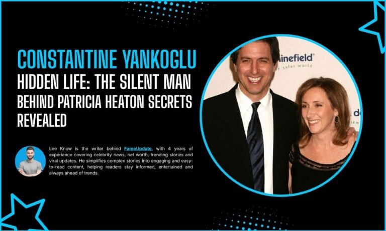 Constantine Yankoglu Hidden Life: The Silent Man Behind Patricia Heaton Secrets Revealed