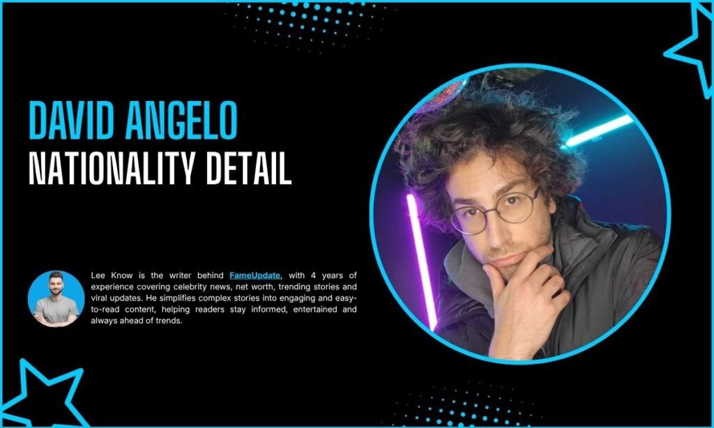 David Angelo Nationality