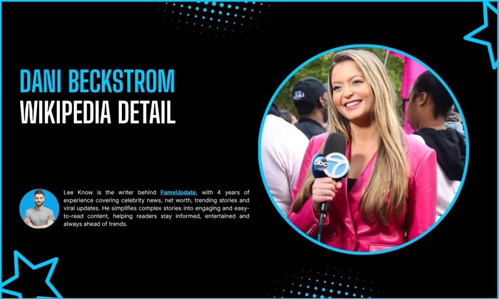 Is Dani Beckstrom On Wikipedia?