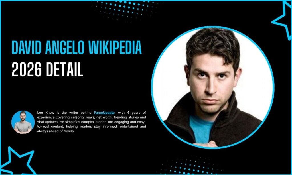 Is David Angelo On Wikipedia?