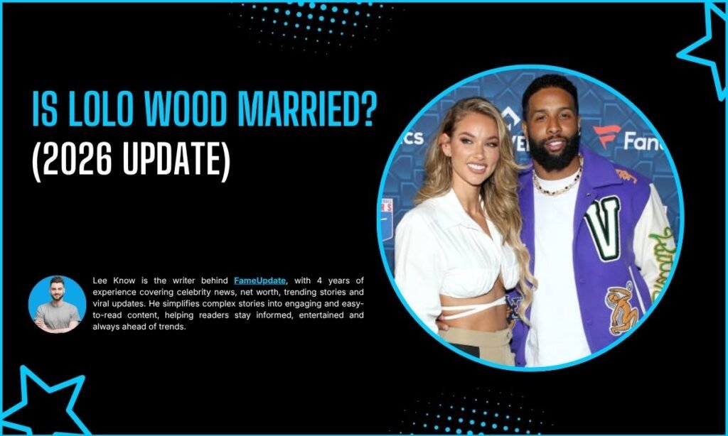 Is Lolo Wood Married?