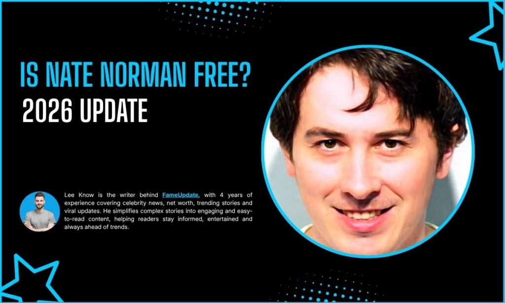 Is Nate Norman Free?