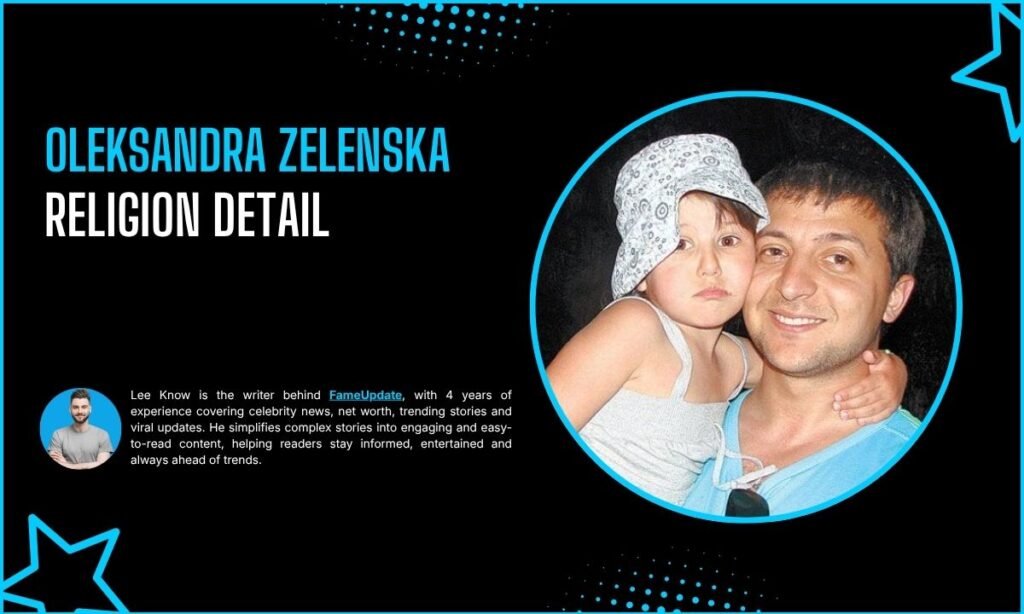 Oleksandra Zelenska Religion
