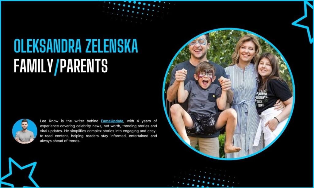 Oleksandra Zelenska Family And Parents