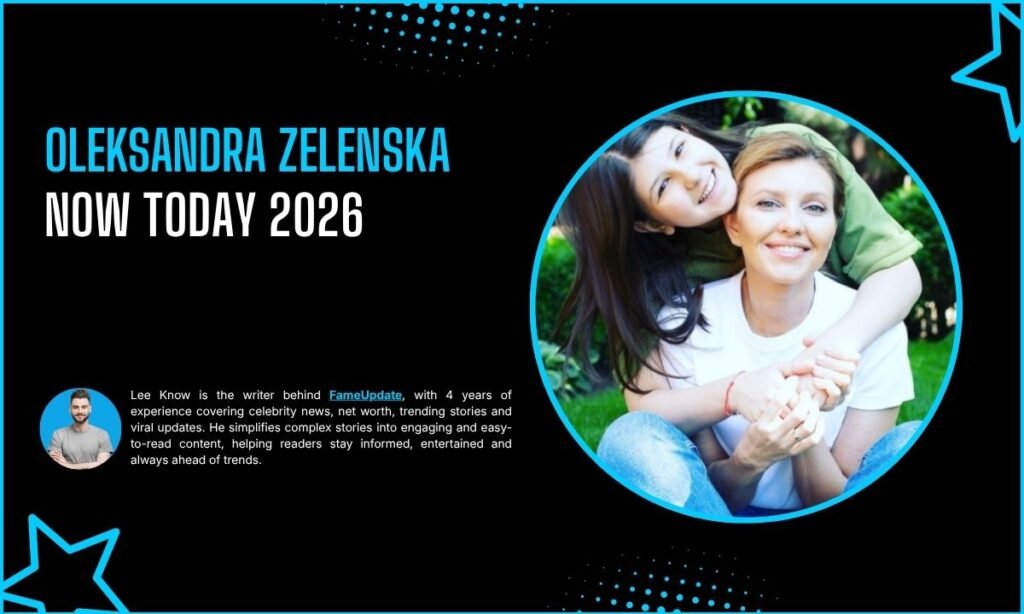Oleksandra Zelenska Now Today 2026