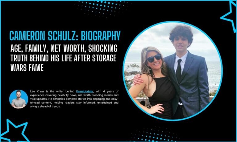 Cameron Schulz: Biography, Age, Family, Net Worth, Shocking Truth Behind His Life After Storage Wars Fame
