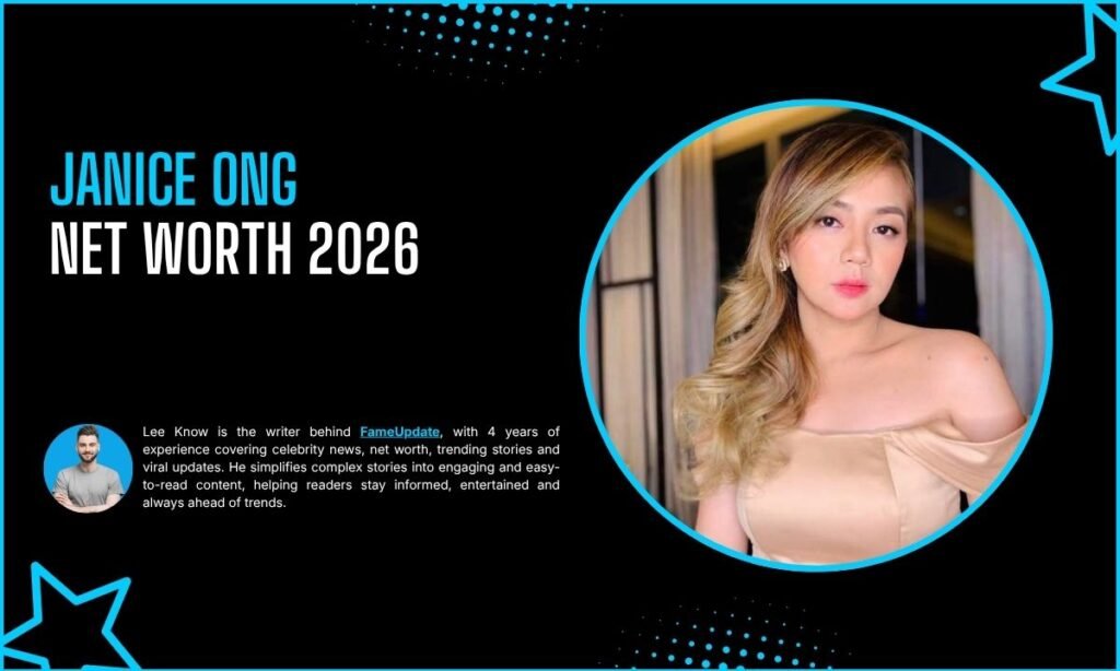 Janice Ong Net Worth