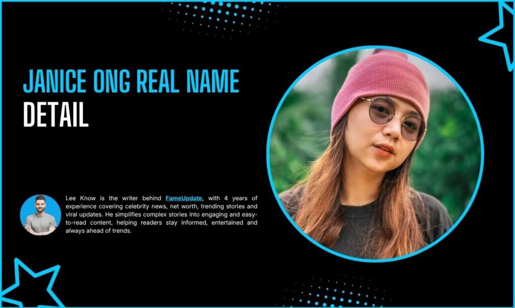 Janice Ong Real Name