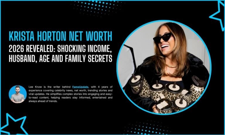 Krista Horton Net Worth 2026 Revealed: Shocking Income, Husband, Age And Family Secrets