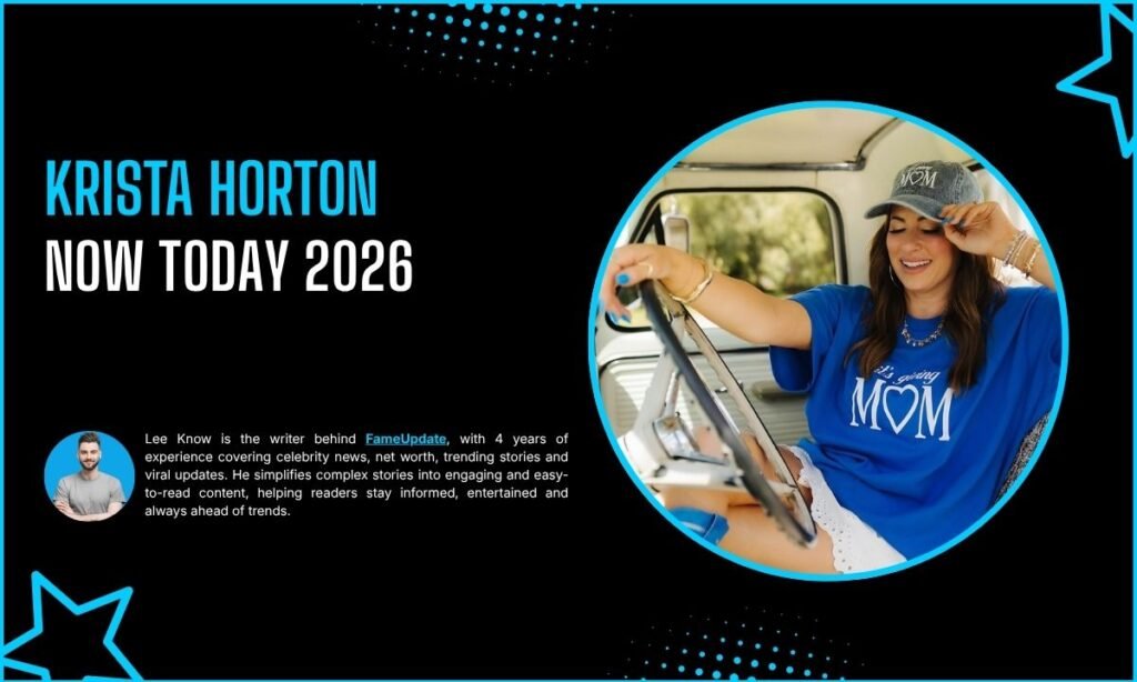 Krista Horton Now Today