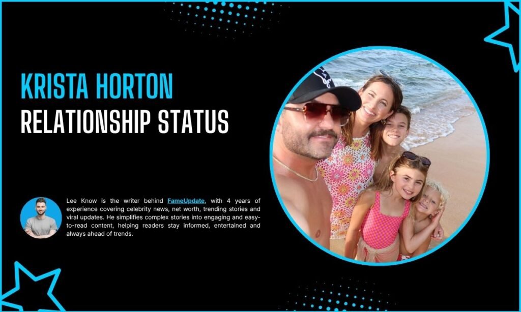 Krista Horton Relationship Status