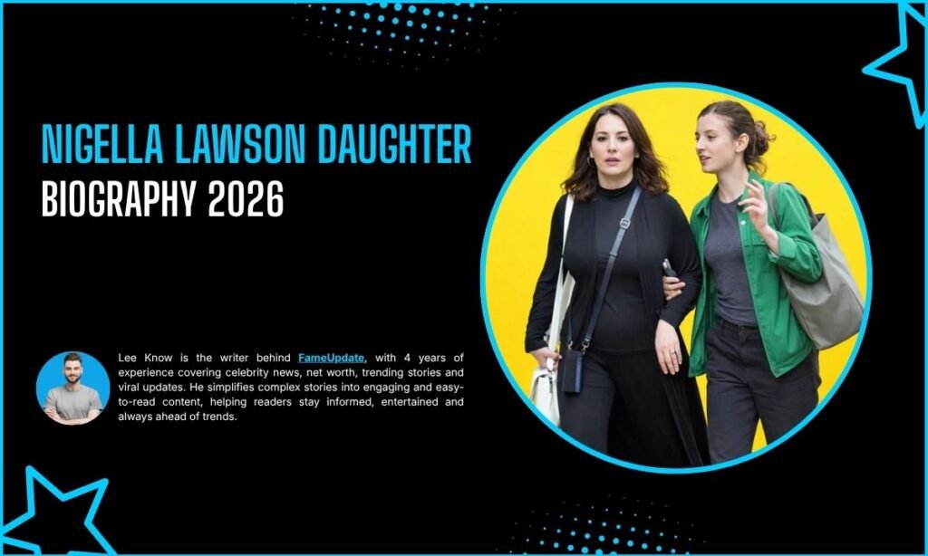 Nigella Lawson Daughter Biography