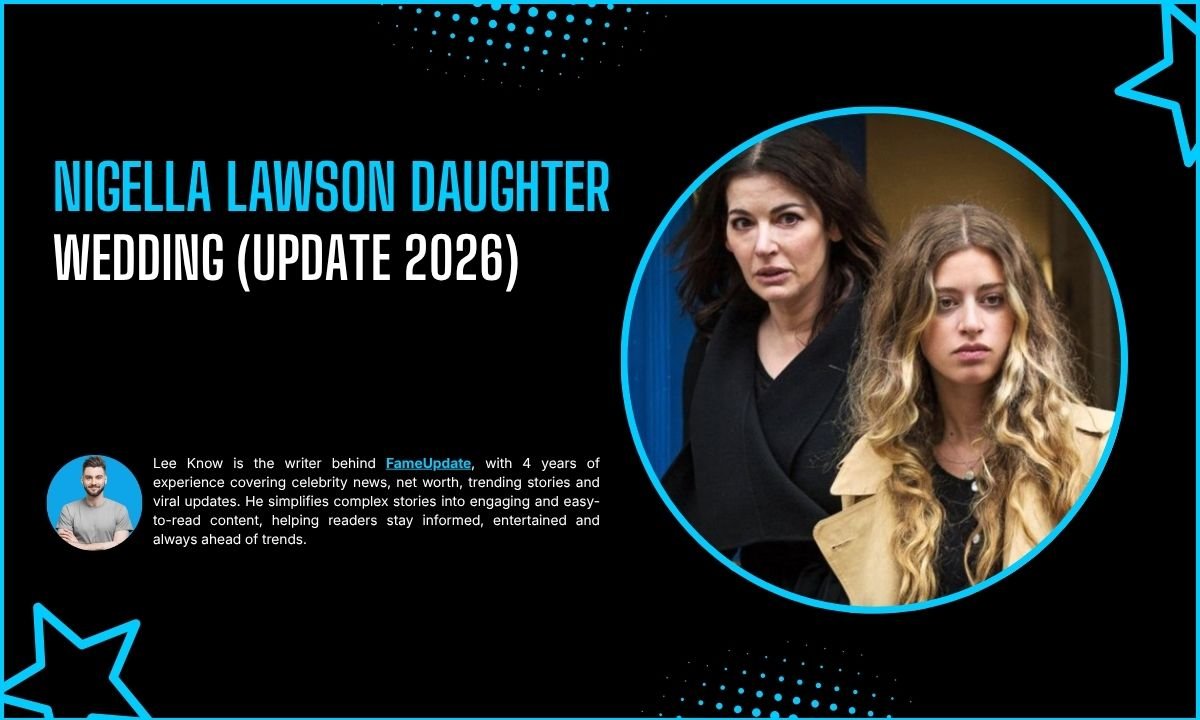 Nigella Lawson Daughter Wedding