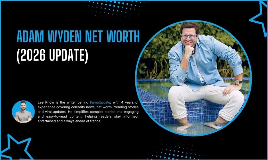 Adam Wyden Net Worth