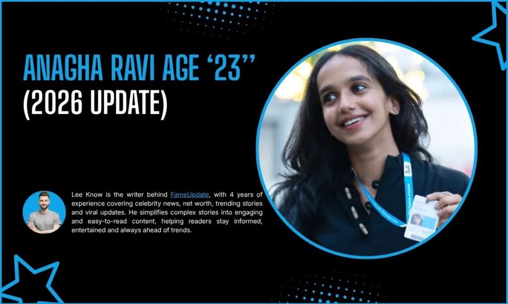 Anagha Ravi Age