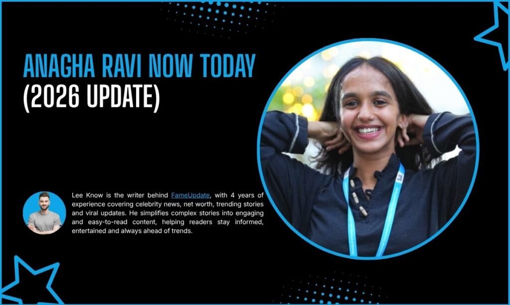 Anagha Ravi Now Today