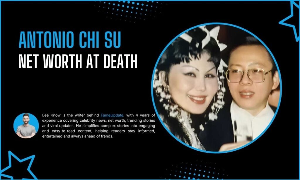 Antonio Chi Su Net Worth