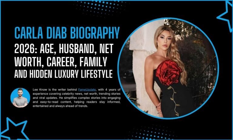 Carla Diab Biography 2026: Age, Husband, Net Worth, Career, Family And Hidden Luxury Lifestyle