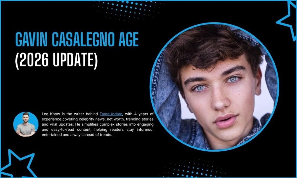 Gavin Casalegno Age