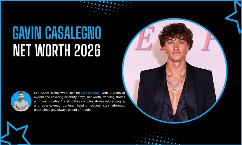 Gavin Casalegno Net Worth