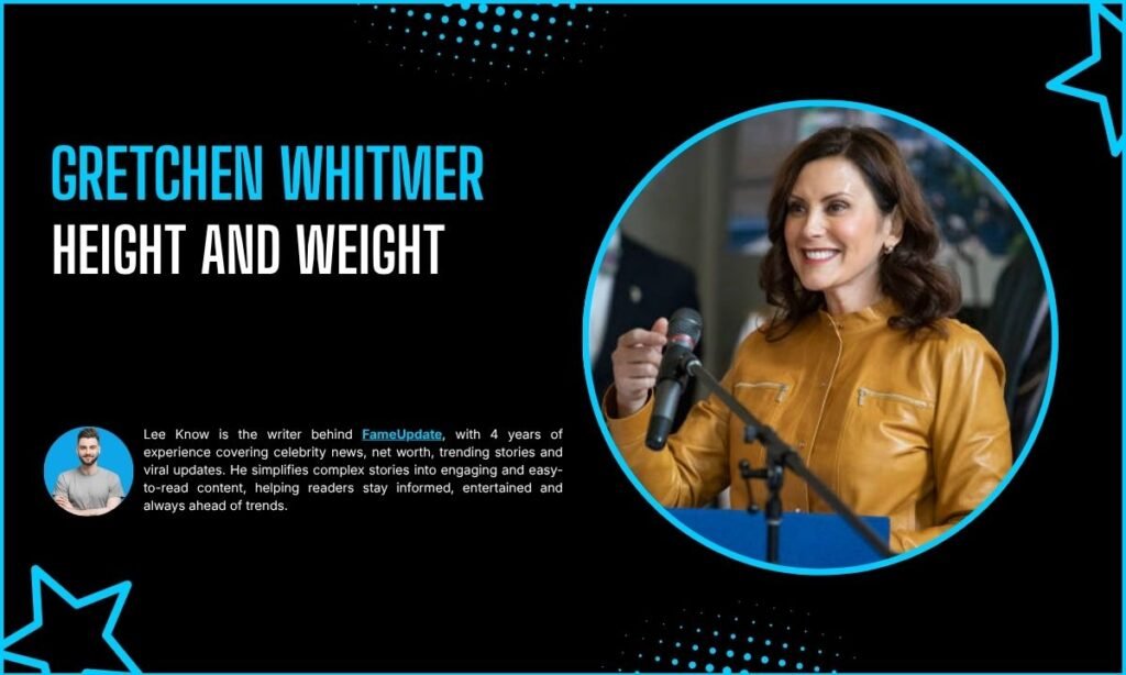 Gretchen Whitmer Height And Weight