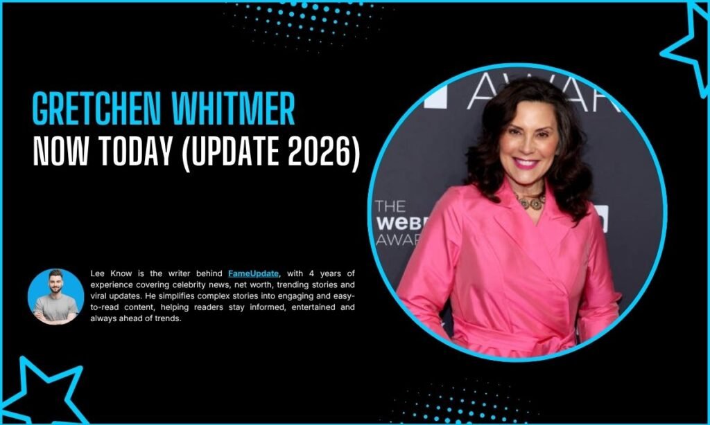 Gretchen Whitmer Now Today