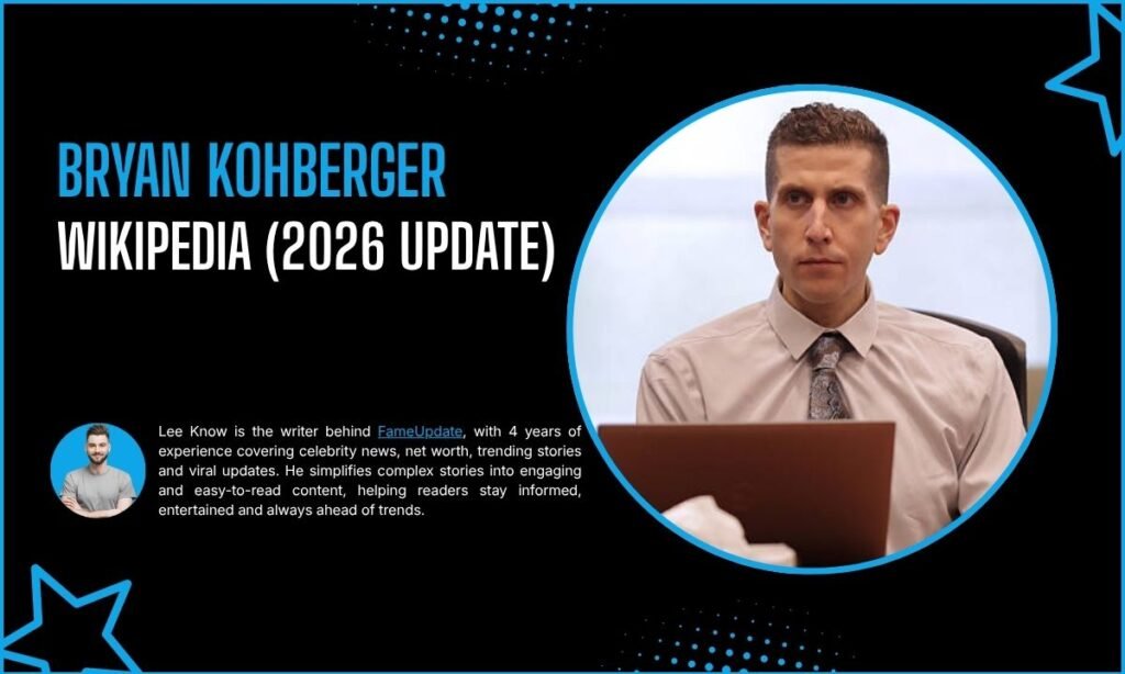 Is Bryan Kohberger On Wikipedia?