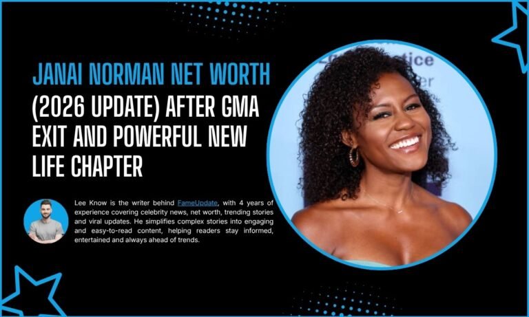 Janai Norman Net Worth 2026 Revealed: After GMA Exit And Powerful New Life Chapter