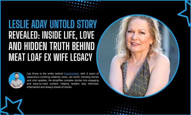 Leslie Aday Untold Story Revealed: Inside Life, Love And Hidden Truth Behind Meat Loaf Ex Wife Legacy