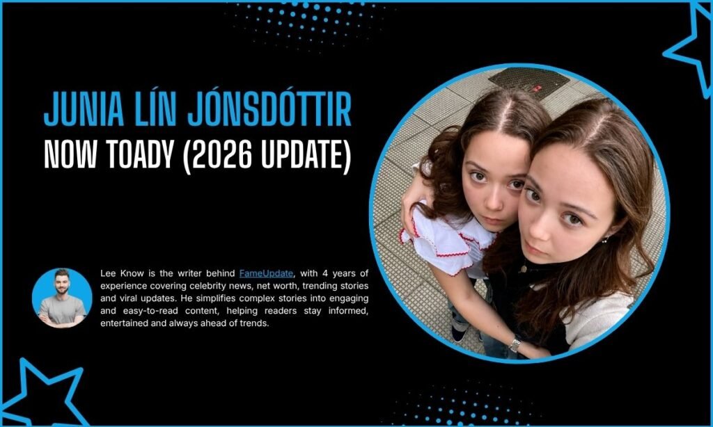 Junia Lin Jonsdottir Now Today