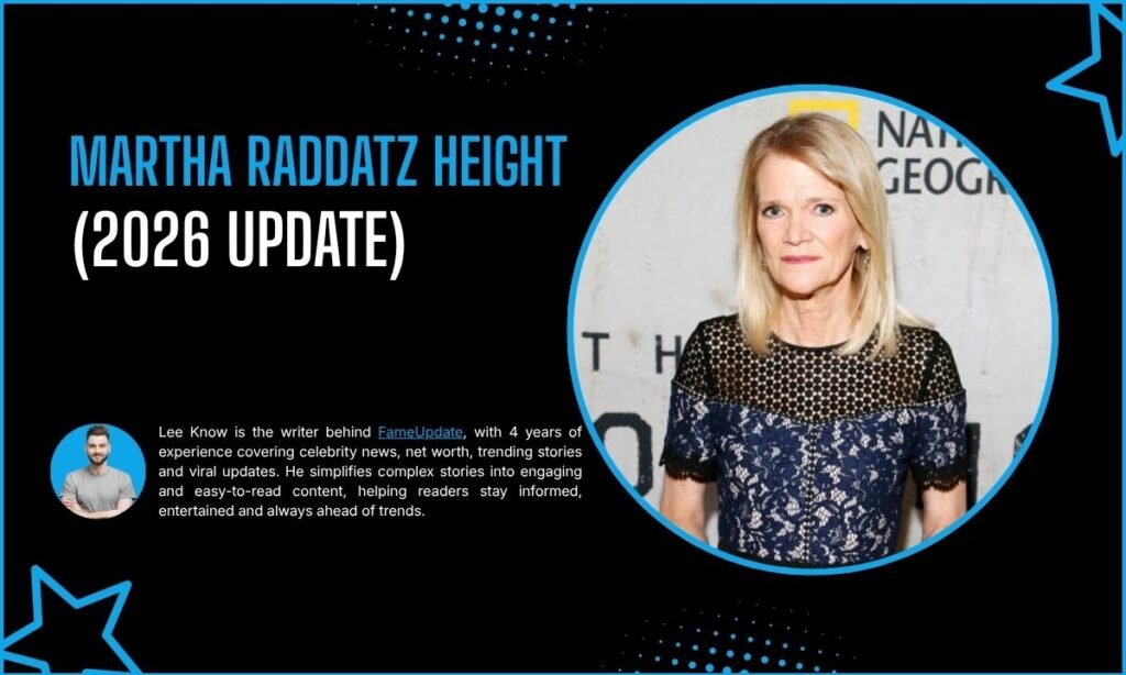 Martha Raddatz Height