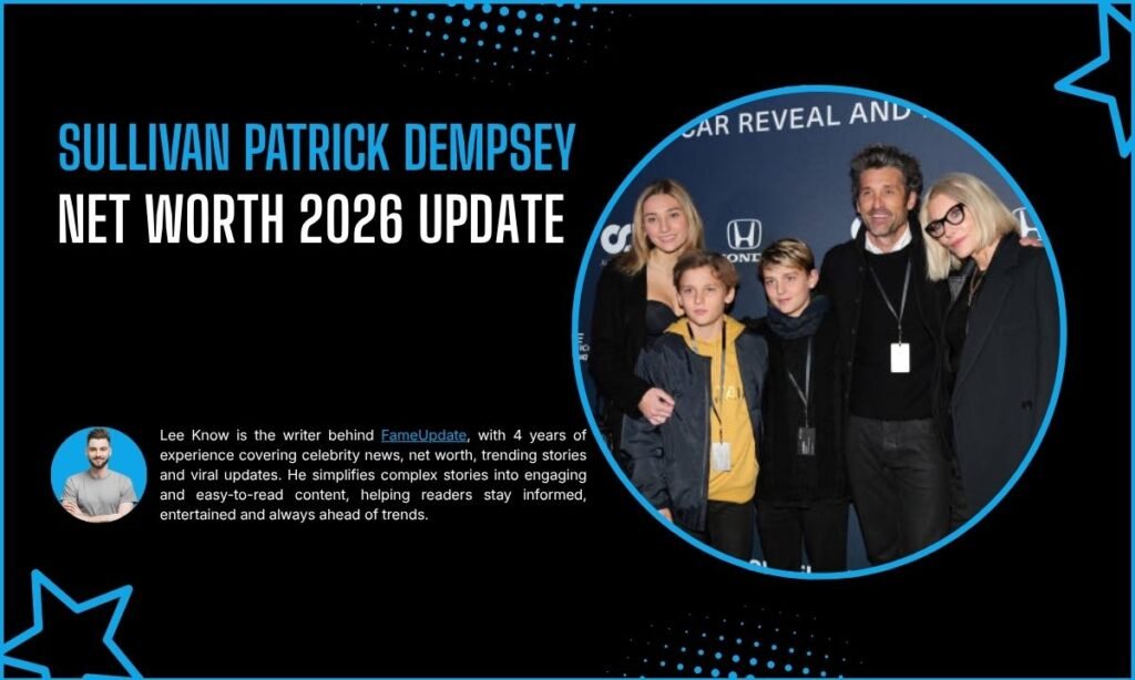 Sullivan Patrick Dempsey Net Worth