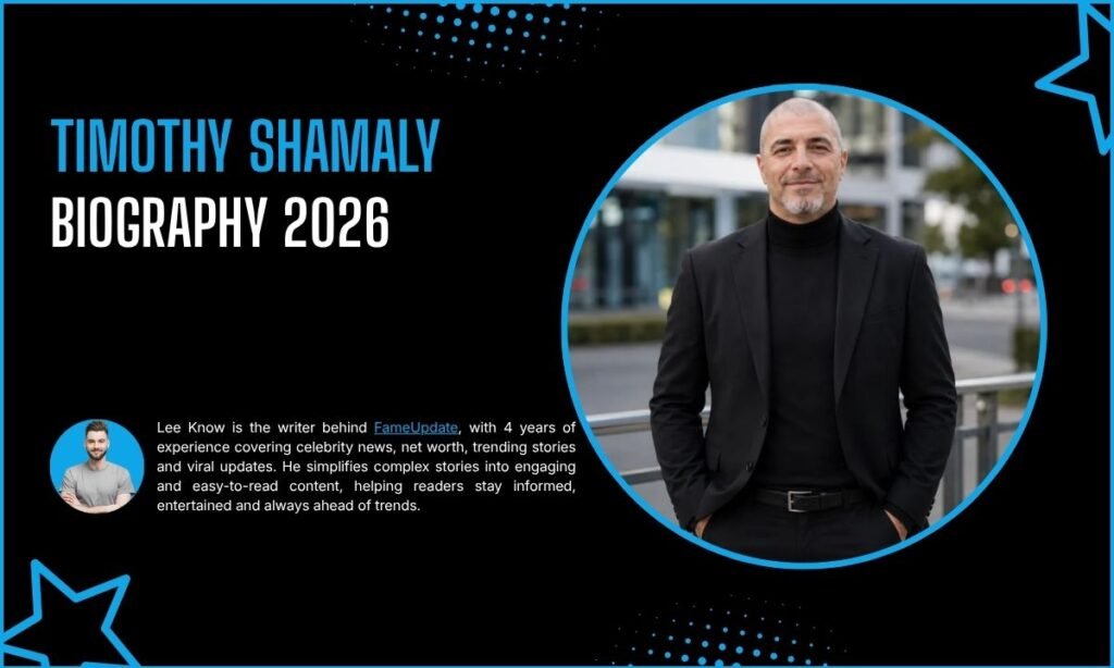 Timothy Shamaly Profile Summary