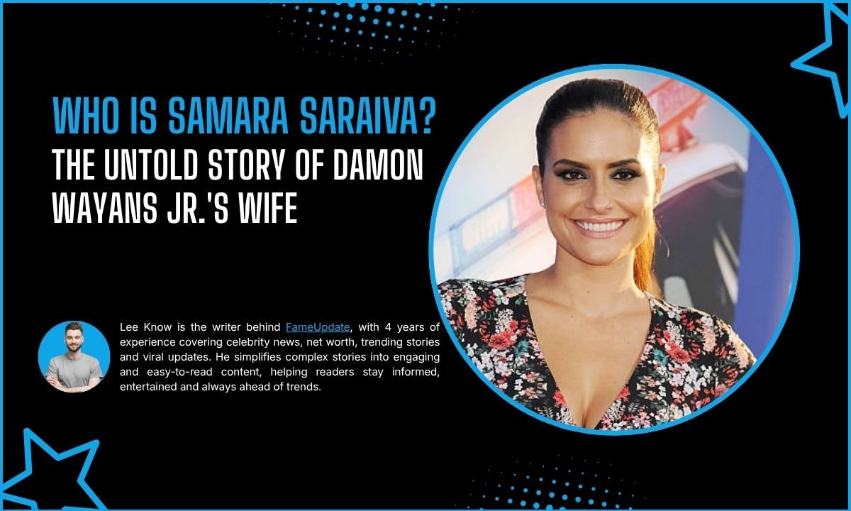 Who is Samara Saraiva? The Untold Story Of Damon Wayans Jr.'s Wife